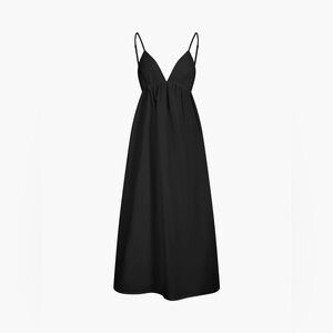 Commense coastal cowgirl black maxi dress